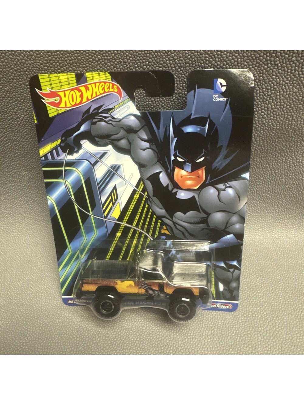 Hot Wheels Batman 1980 Dodge Macho Power Wagon Truck Pop Culture 2016